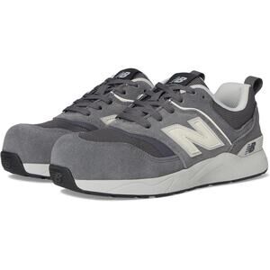 New Balance Men's 10 2E Grey Elite Lite EH Work Shoes Composite Safety Toe LM5-8